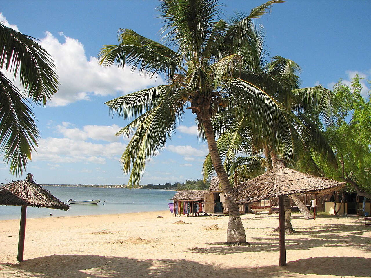 La plage de Mangily, près de Tuléar